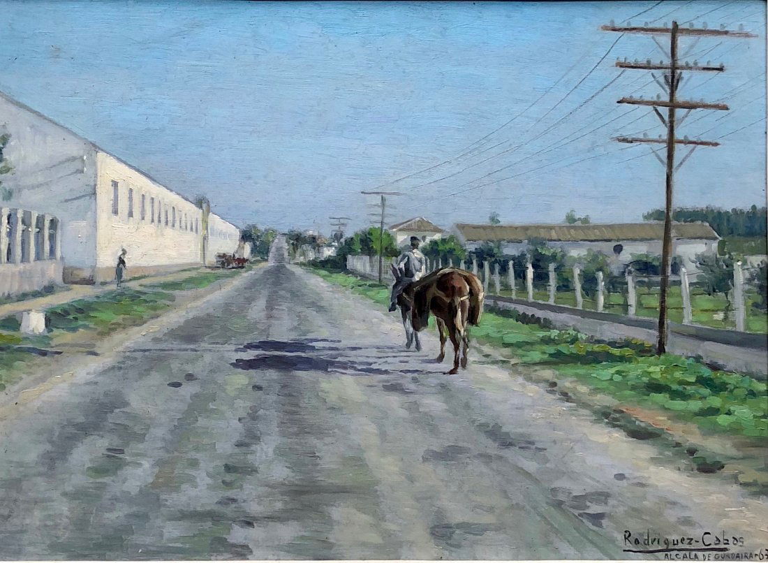 JUAN RODRIQUEZ CABAS (Spain, b. 1925) Seville 1963 (1 of 4)