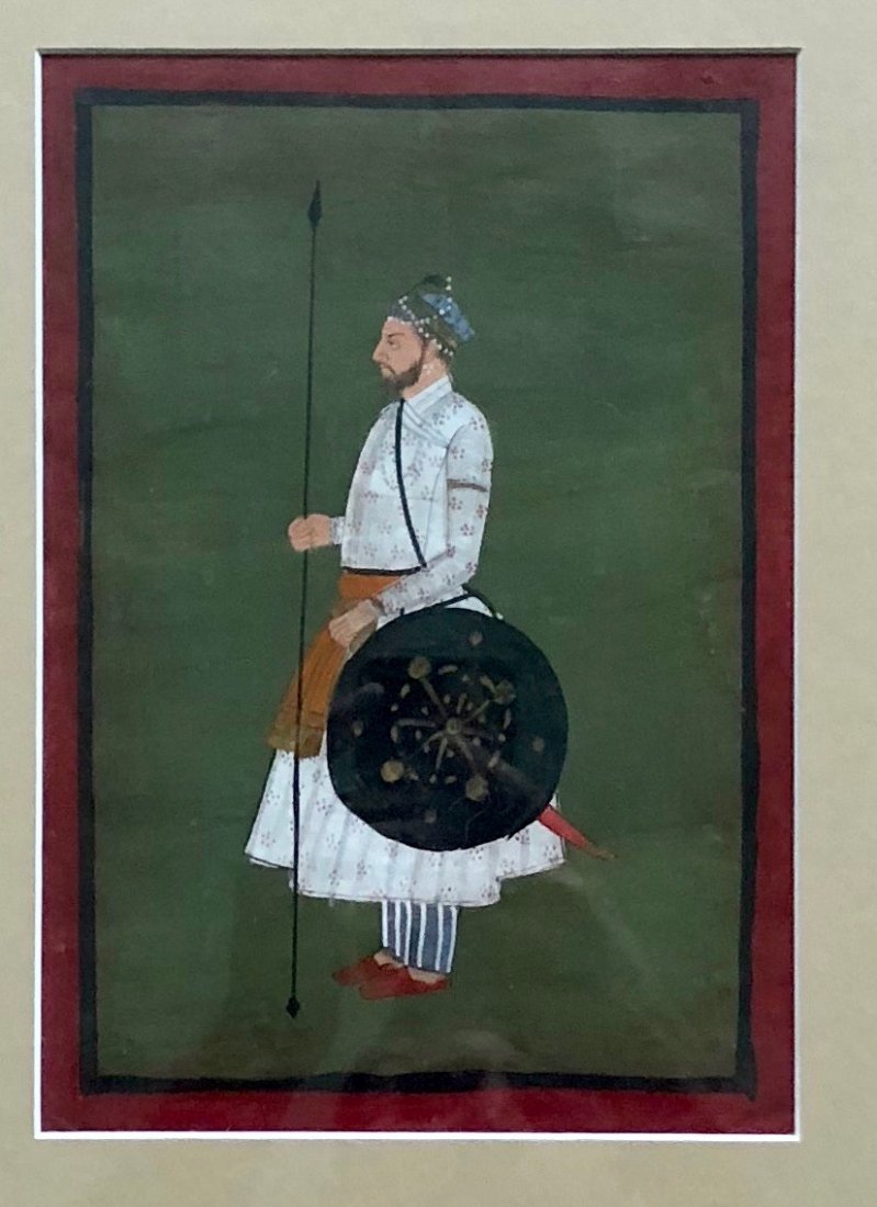 18th Century Mughal School Painting (1 of 3)