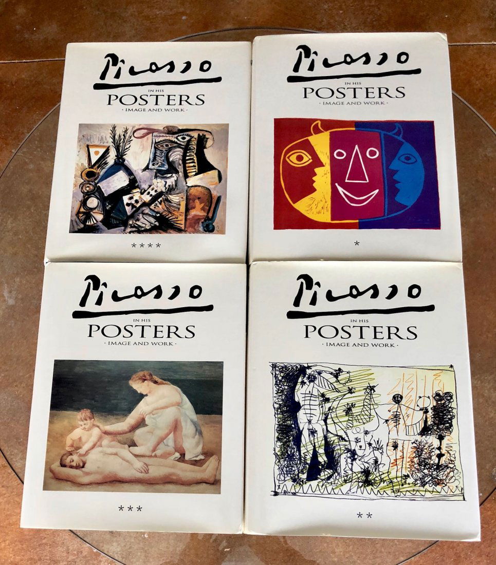 Picasso In His Posters: Image And Work, Complete Set (1 of 9)