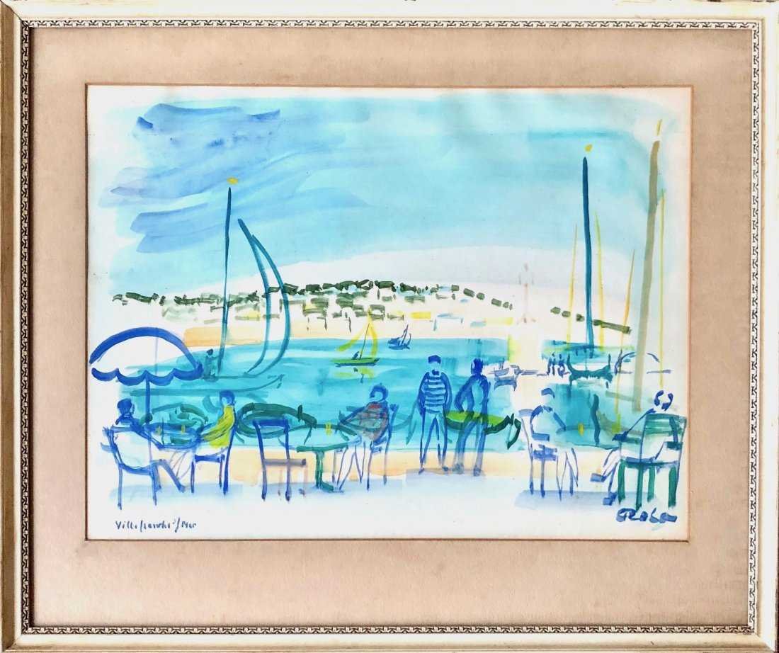 FRANCISCO HELIO ROLA (Brazil 1936) Villefranche-sur-Me (1 of 5)