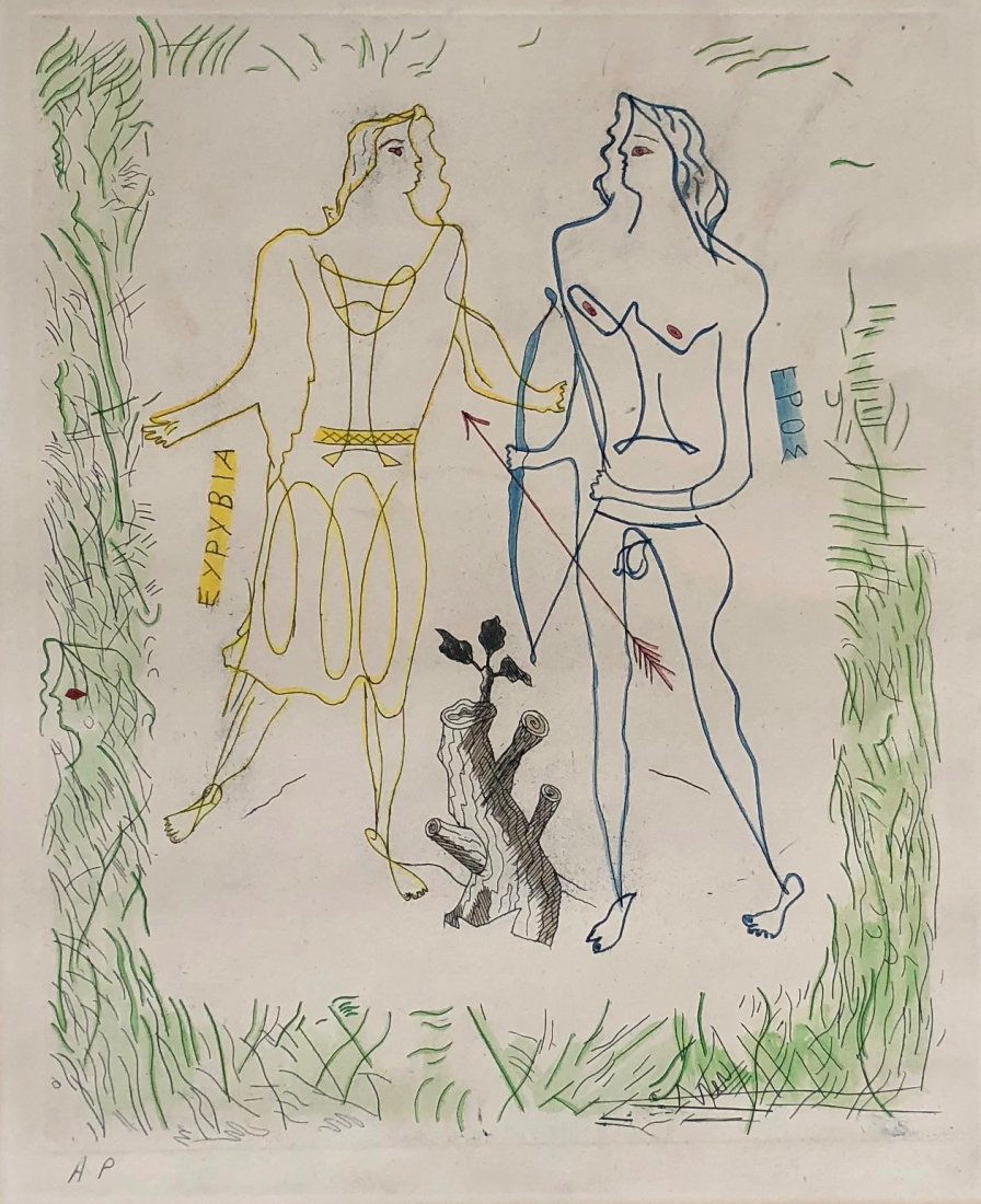 GEORGES BRAQUE (1882-1963) Eros (1 of 5)