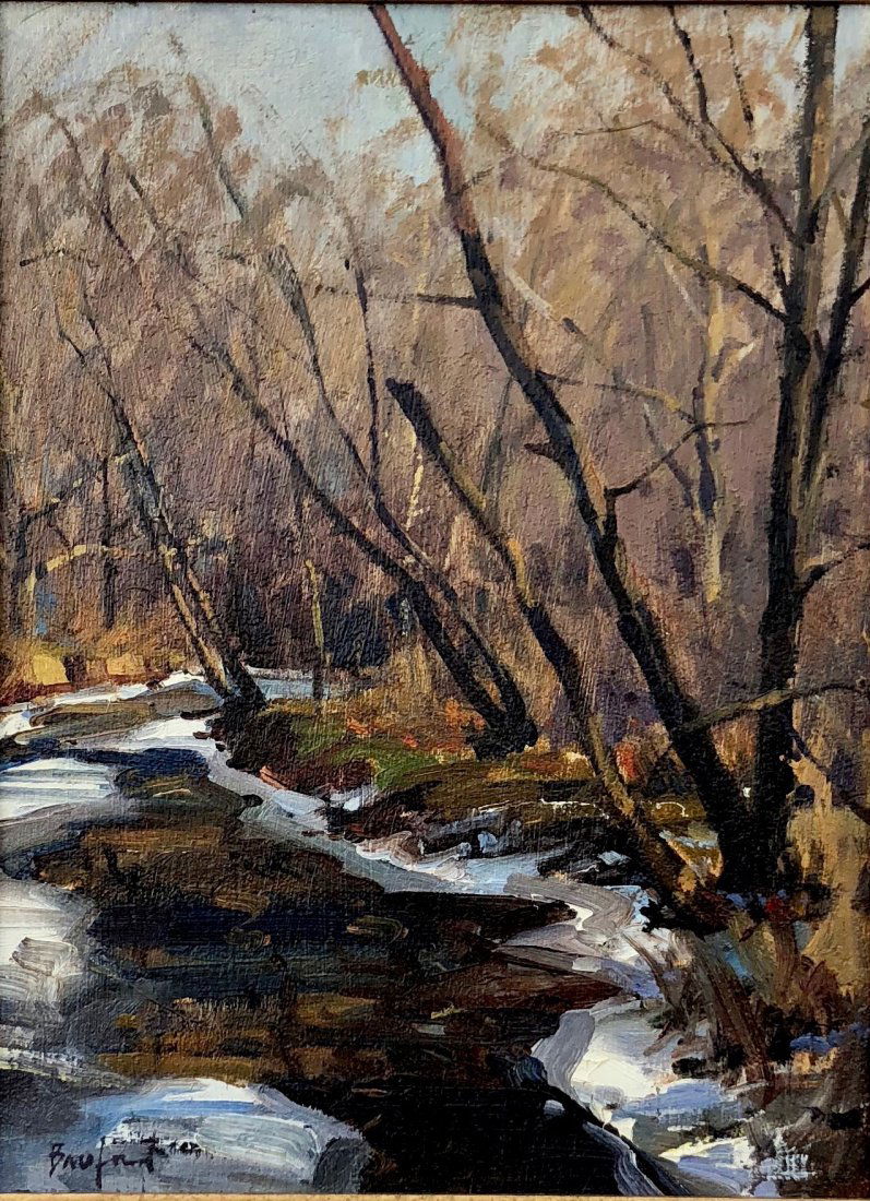 DAVID BAREFORD (Massachucetts, b. 1947) Stream (1 of 8)