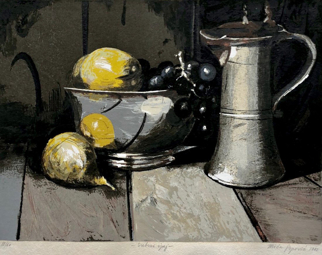 MICA POPOVIC (Yugoslavia, 1923-1966) Modernist (1 of 5)