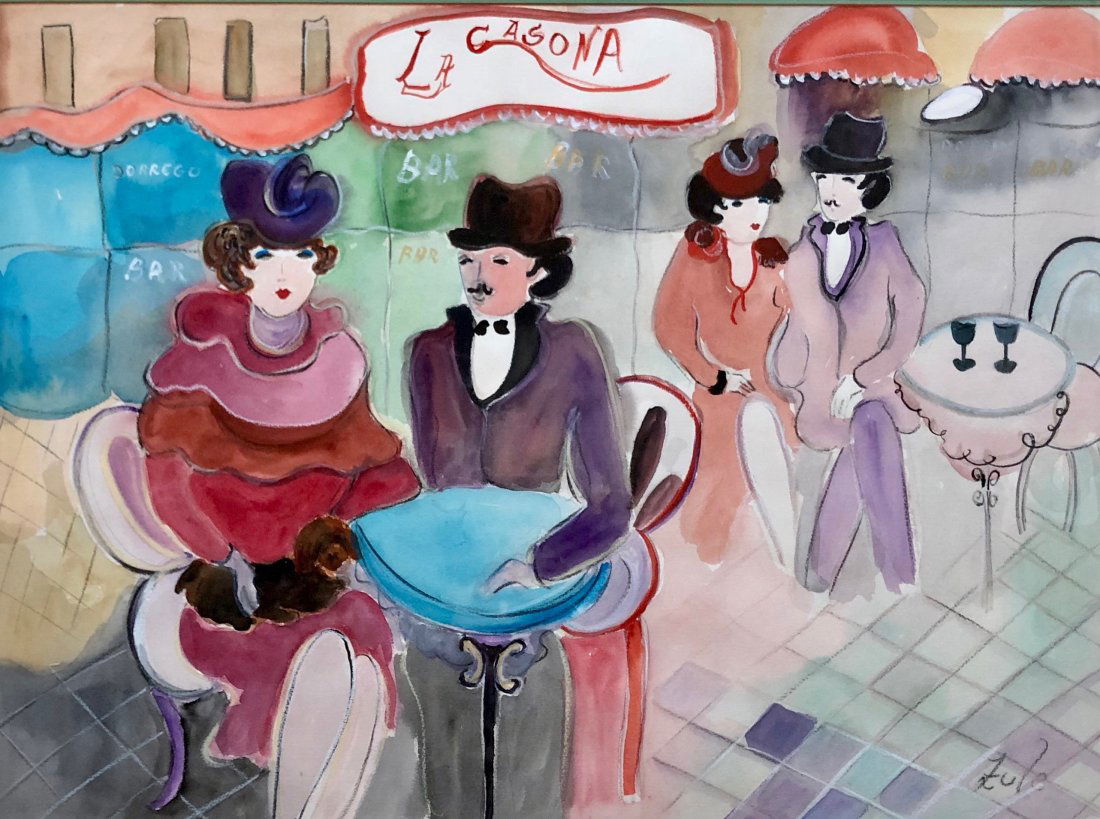 ZULE MOSKOWITZ (20th C, Argentina, Israel) (1 of 3)