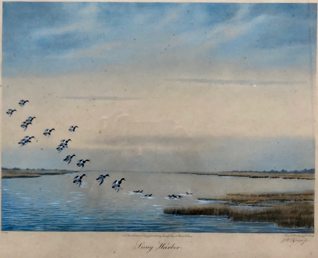 JOSEPH KNAP (American, 1875-1962) Snug Harbpr (1 of 7)