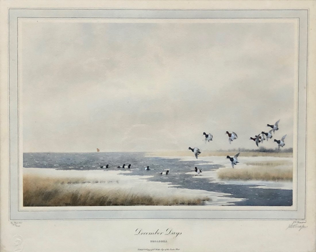 JOSEPH KNAP (American, 1875-1962) December Days (1 of 7)