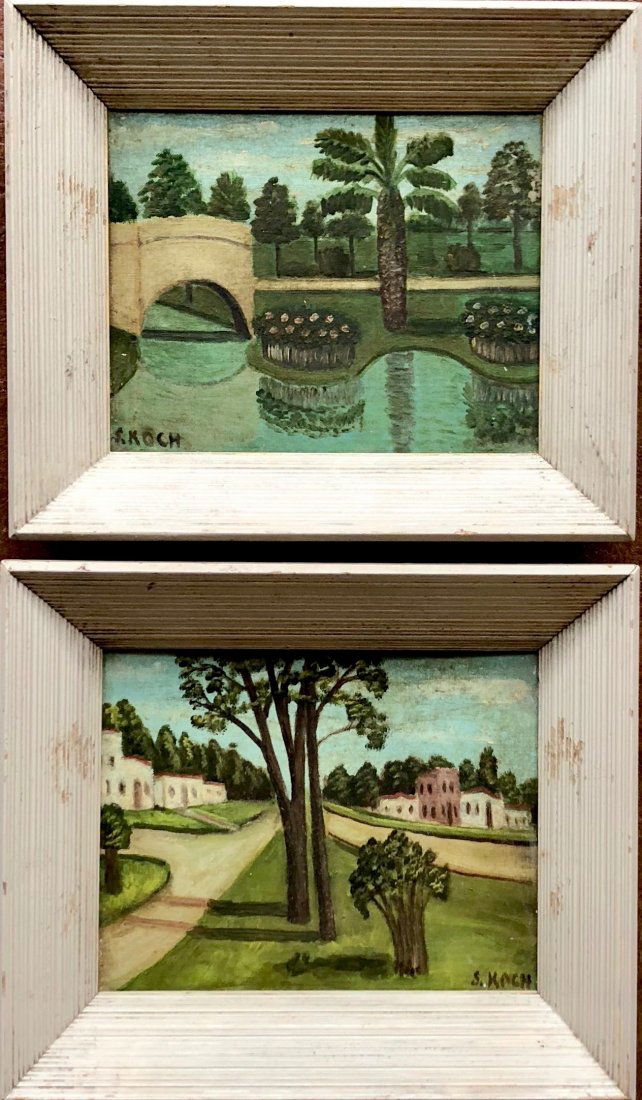 (2) SAMUEL KOCH (Polish, 1887-1963) Landscapes (1 of 6)