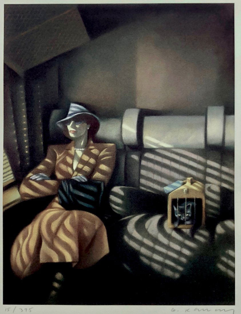 GARY KELLEY (IOWA, B. 1945) Seated Woman (1 of 3)