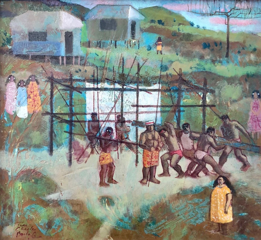 JEAN-CHARLES BOULOC (FRENCH POLYNESIA,1930-2014) Tahiti (1 of 5)