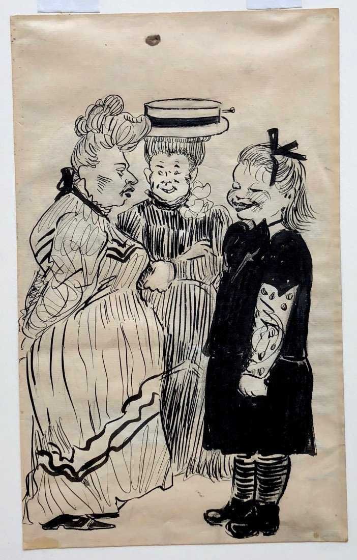 Robert Henri (1865-1929) "The Gossips" (1 of 3)