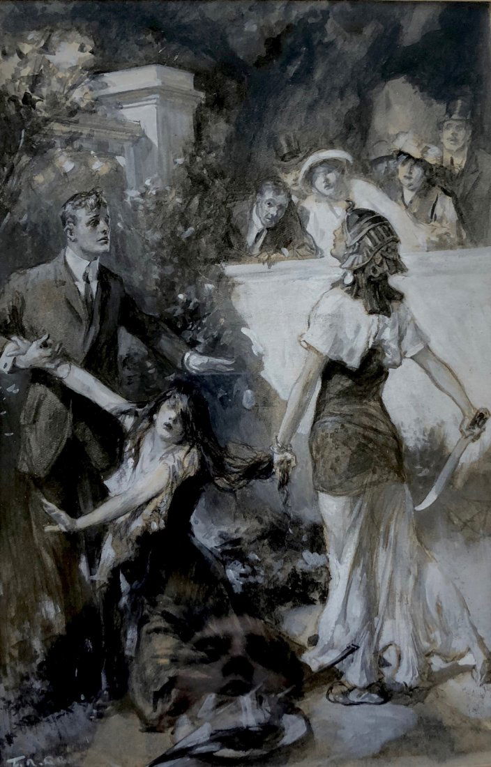 FREDERIC GRUGER (NY, PA 1871-1953) Illustration (1 of 5)