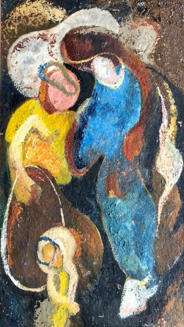 IRVING GEORGE LEHMAN (1900-1983) Modernist Abstract (1 of 7)