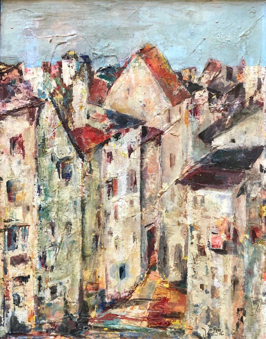 JACOB EISENSCHER (1896-1980, Israel) (1 of 5)