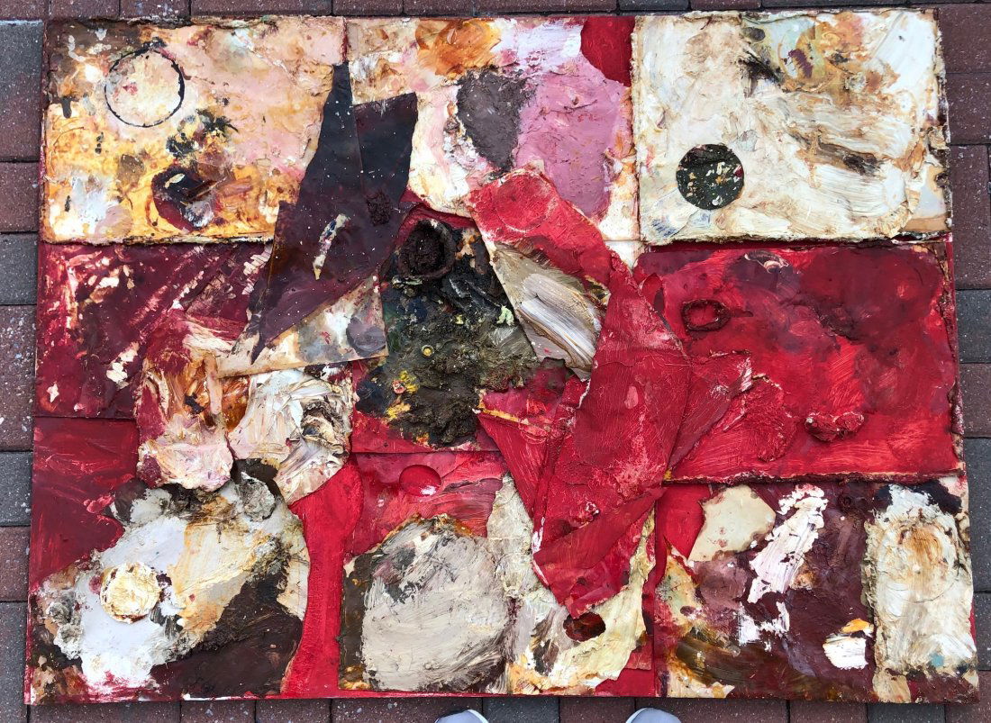 RITA BELER (1943-2017, Washington DC) Large Abstract (1 of 4)