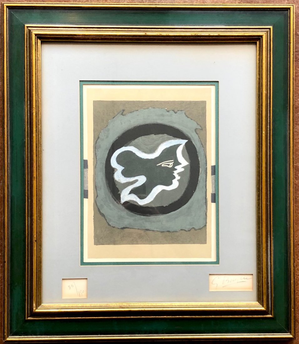 GEORGES BRAQUE (1882-1963) Le Nid Vert c. 1950 (1 of 9)