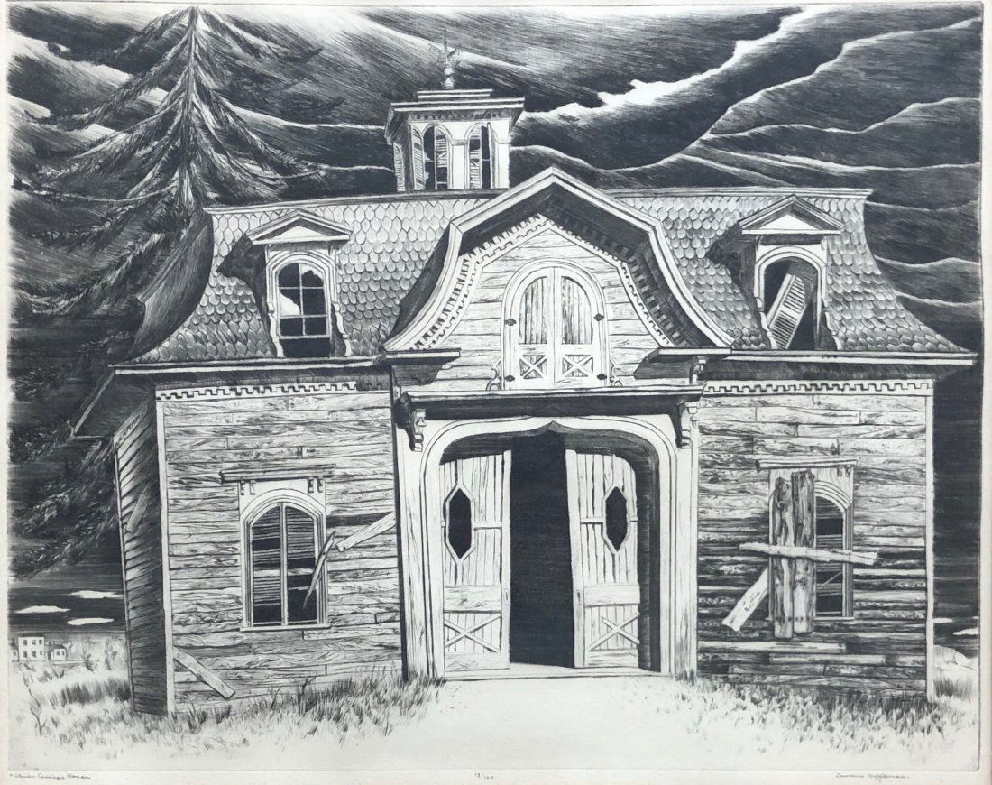 LAWRENCE KUPFERMAN (1909-1982, American) Etching (1 of 5)