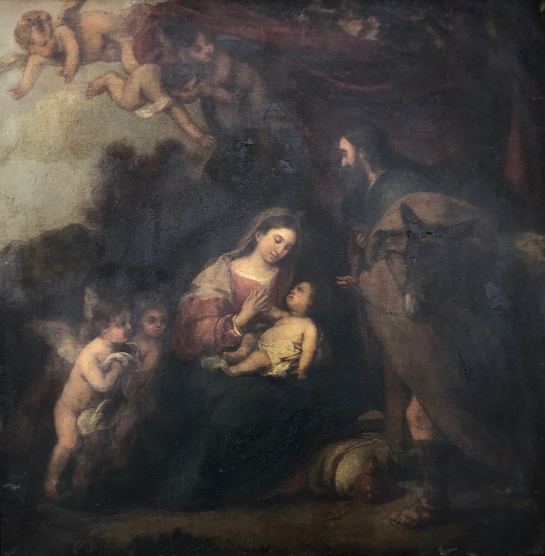 Old Master Circa 17th Century Madonna And Child (1 of 9)