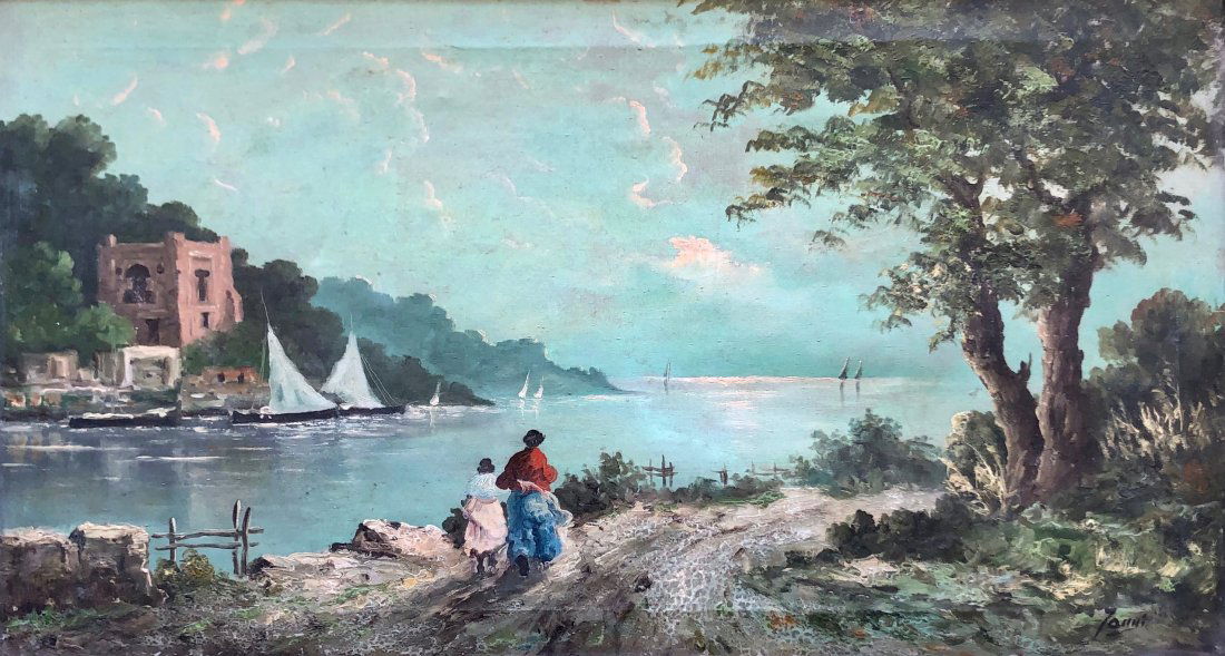 Impressionist European Landscape Signed Zanni (1 of 6)