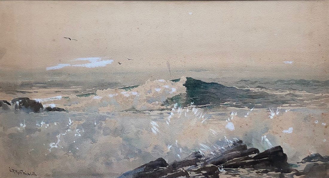 SAMUEL PETER ROLT TRISCOTT (1846-1925) Marine Scene (1 of 6)