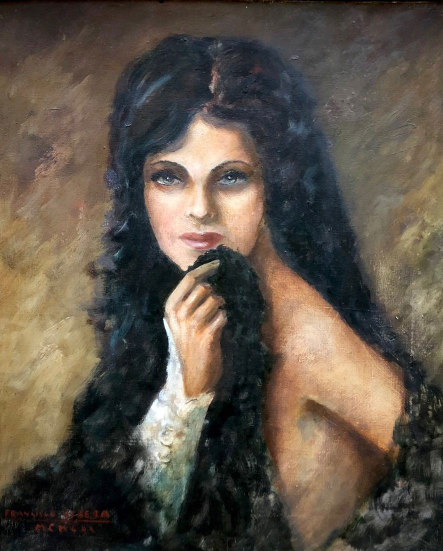 FRANCISCO RIBERA (1907-1990, Spain) Portrait Of A Woman (1 of 7)