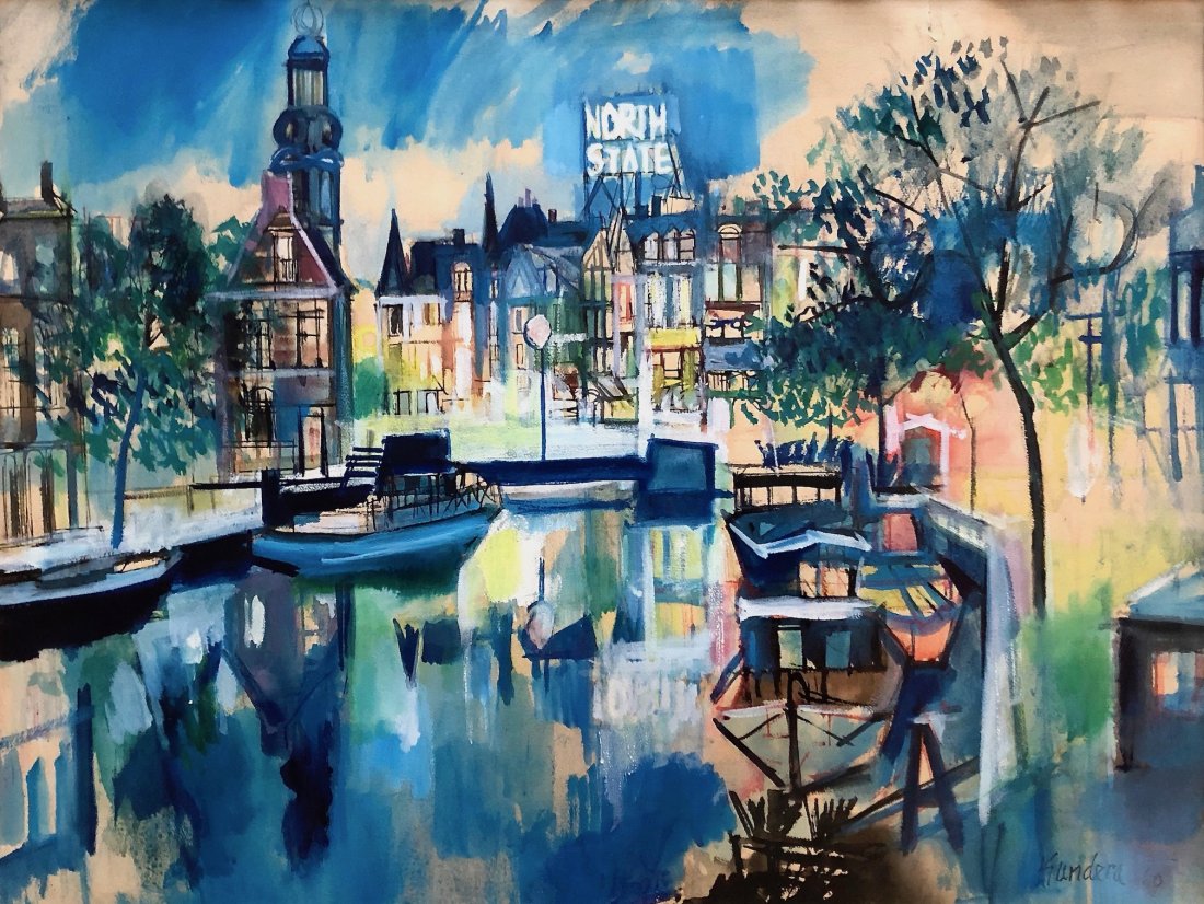 RUDOLF KUNDERA (1911-2005, Czech, French) North State (1 of 4)