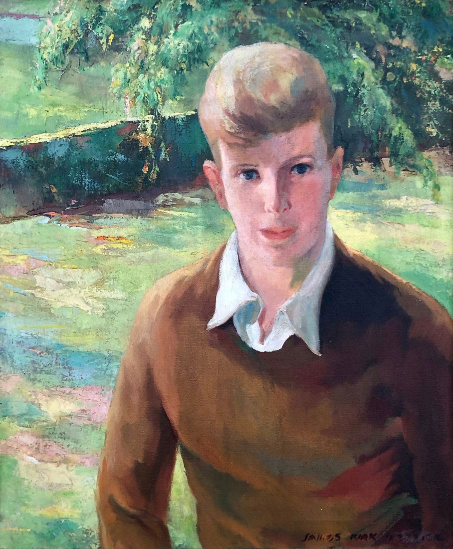 JAMES KIRK MERRICK (1905-1985, Pennsylvania) Portrait (1 of 5)