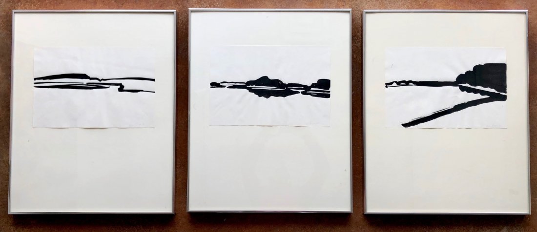 HILDA THORPE (1920-2000, Washington DC) Landscapes (1 of 9)