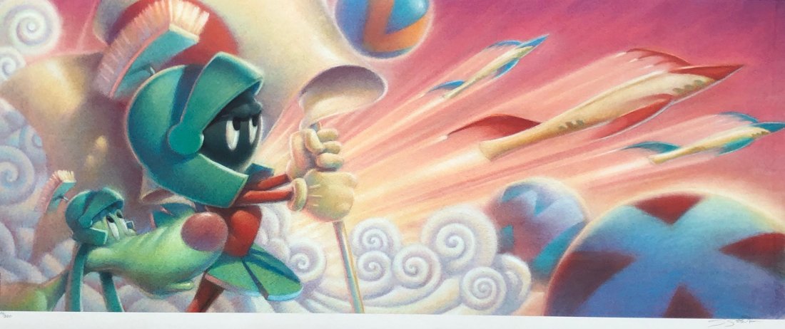 “LE SORTIE DANS" Martian Warner Bros By Scott Seeto (1 of 6)