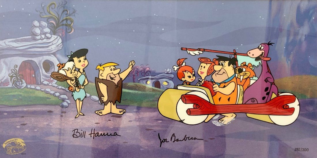 COURTESY OF FRED'S TWO FEET Signed By Hanna & Barbera (1 of 5)