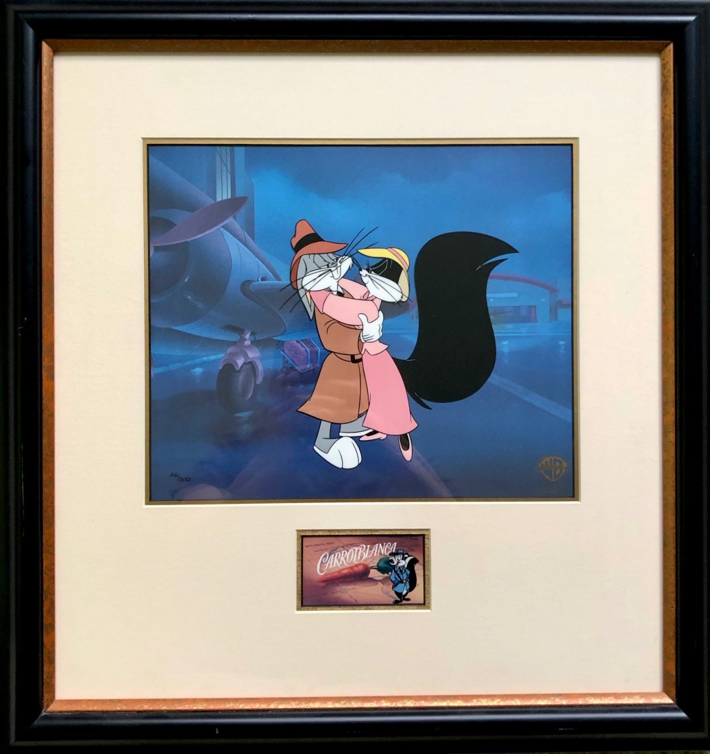 C'EST FINI Carrotblanca Warner Bros Animation Cel (1 of 4)