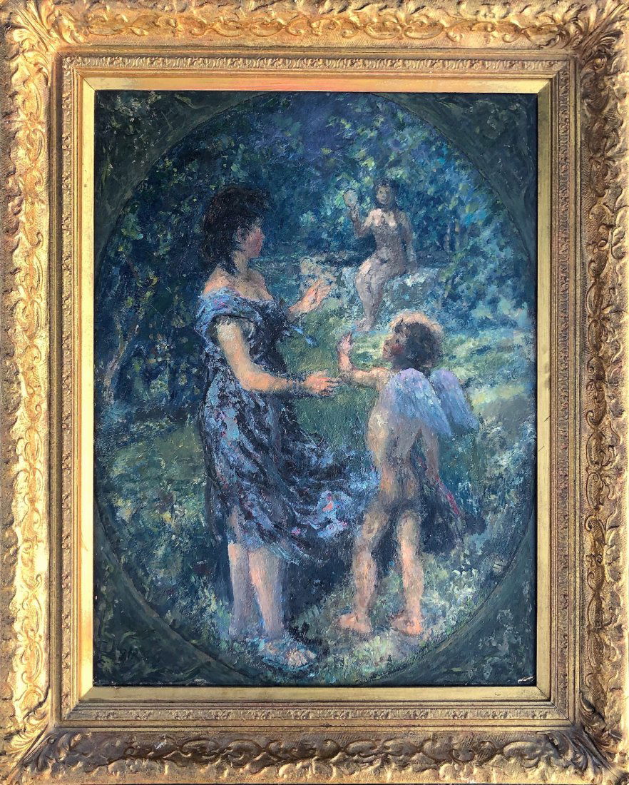 GEOFFREY H. RHOADES (b. 1898, UK) Eros & Psyche (1 of 5)