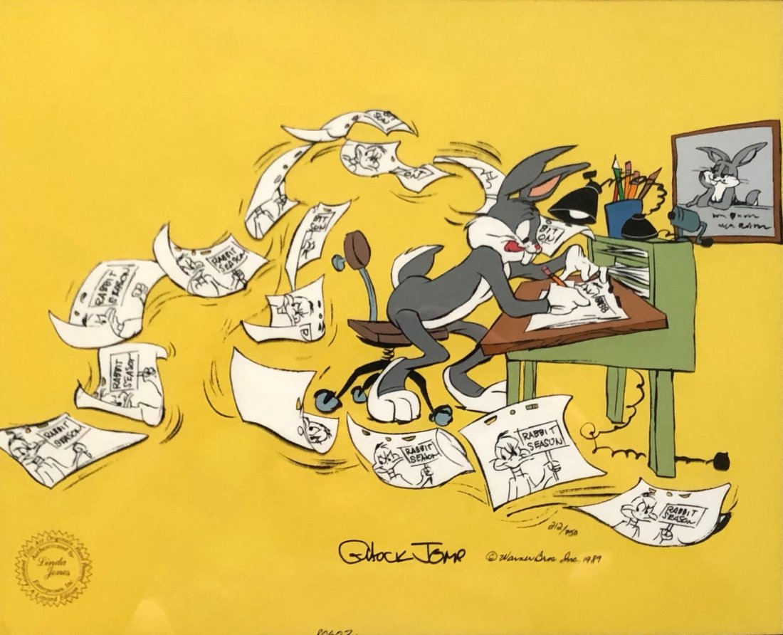 CHUCK AMUCK Signed by Chuck Jones WB Cel (1 of 5)