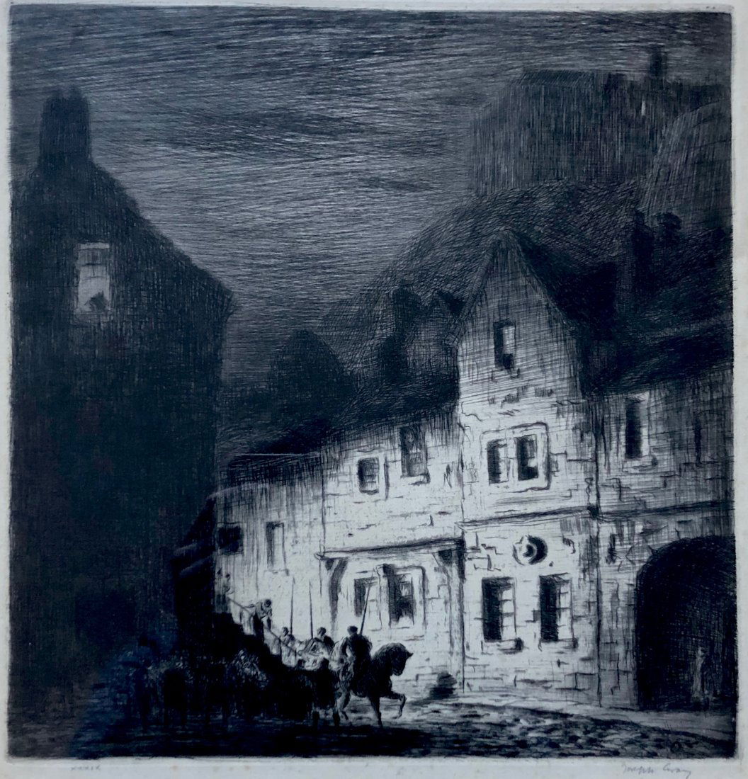 JOSEPH GRAY (1890-1962, UK) Edinburgh (1 of 5)