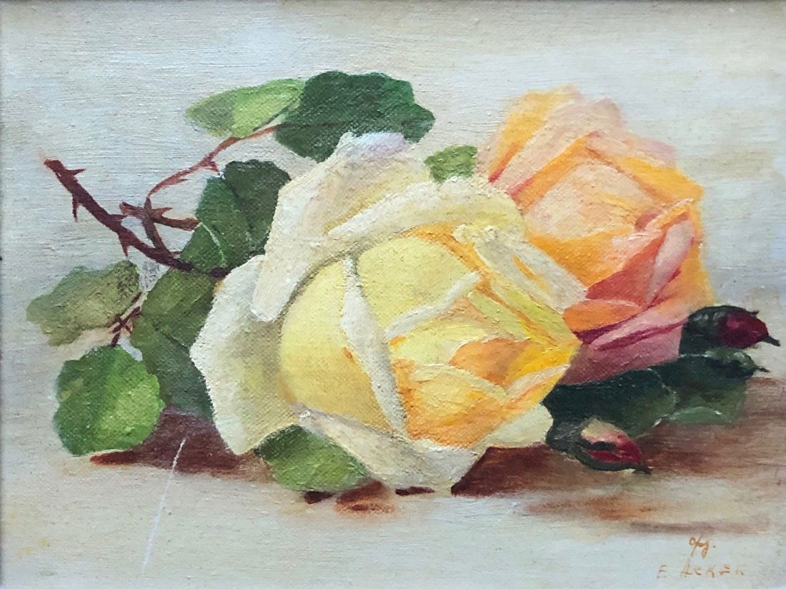 EDNA LEONHARDT ACKER (b. 1904, Pennsylvania) Still Life (1 of 4)