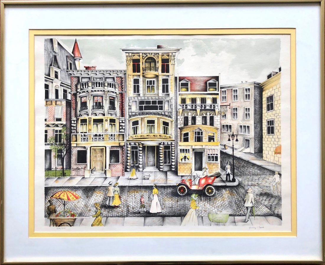 POLLY CHASE (1916-1957, California) Modern Street Scene (1 of 6)