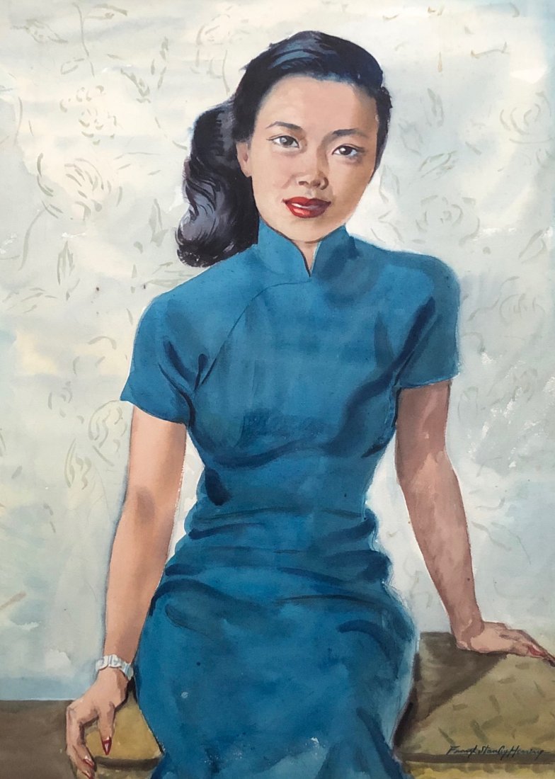 FRANK STANLEY HERRING (1894-1966, Georgia )Portrait (1 of 2)