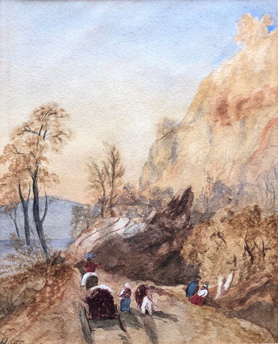 19th Century Impressionist Orientalist Landscape Signed (1 of 5)