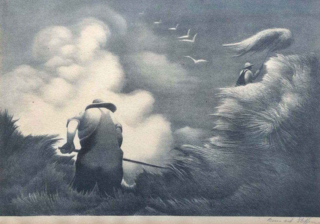 BERNARD STEFFEN (1907-1980, New York) WPA (1 of 5)