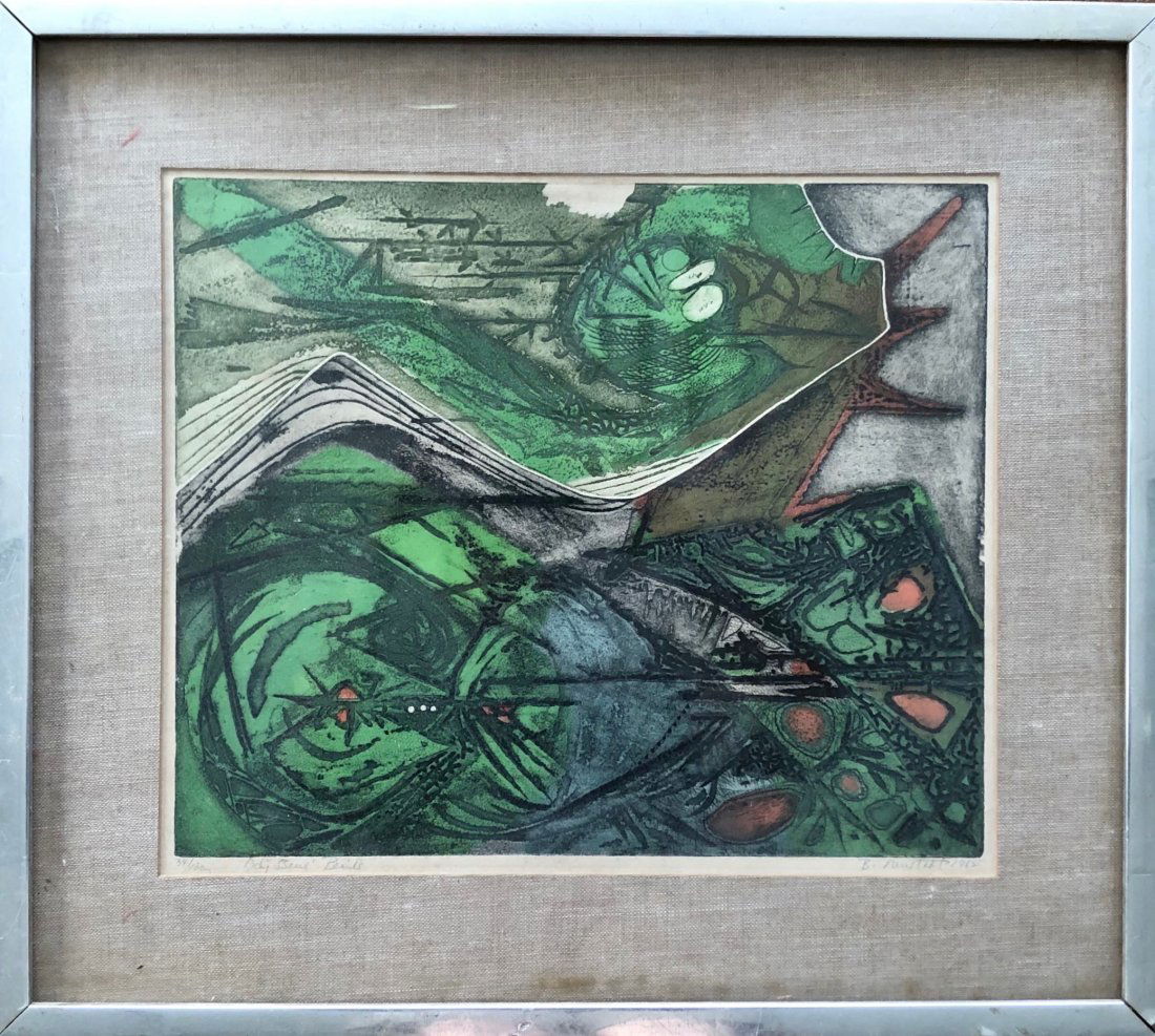 BARBARA NEUSTADT (b. 1922, New York) Abstract (1 of 5)