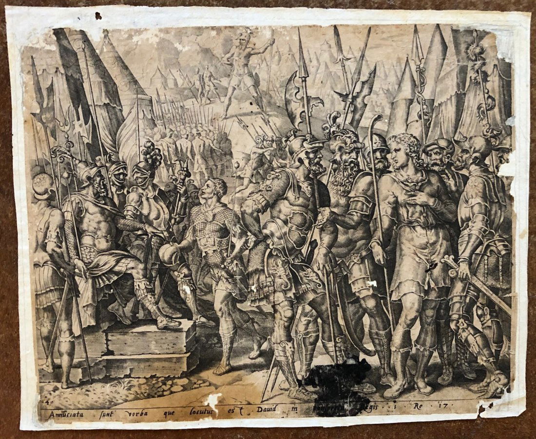After Maerten van Heemskerck, ca 1556 Engraving (1 of 1)