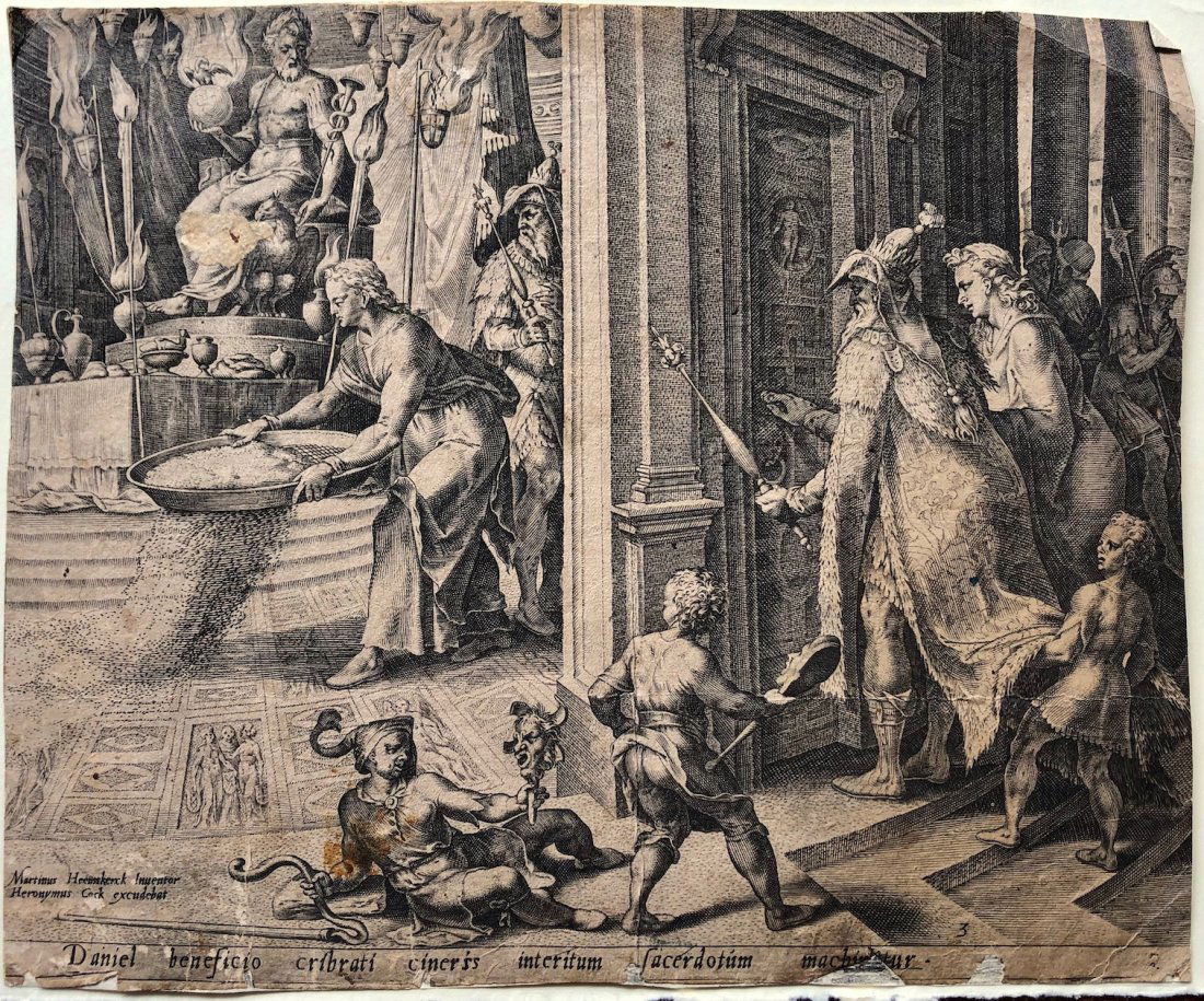After Maerten van Heemskerck, ca 1565 Engraving (1 of 2)