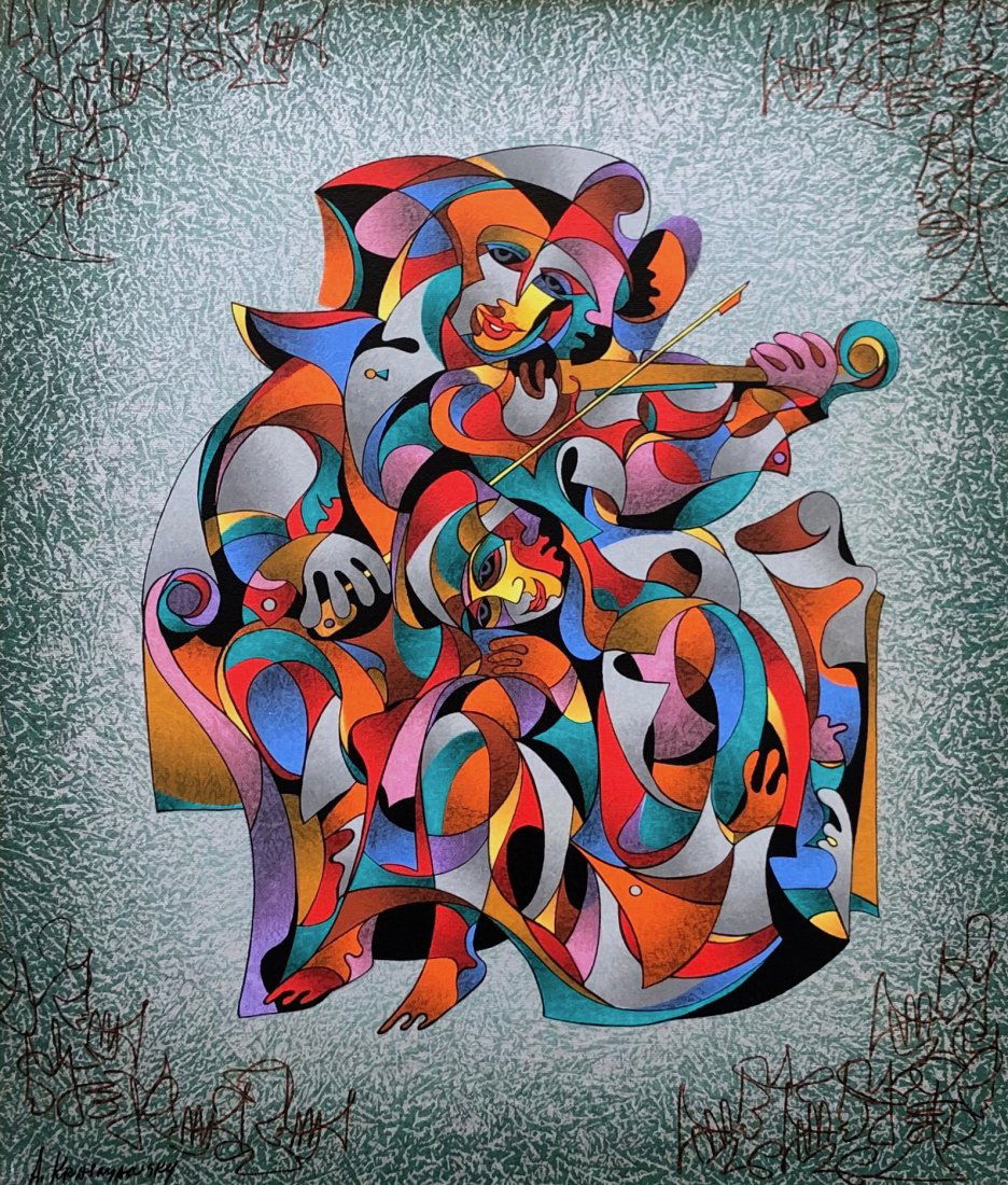 ANATOL KRASNVANSKY (b. 1930, Russia) Capriccio II (1 of 5)