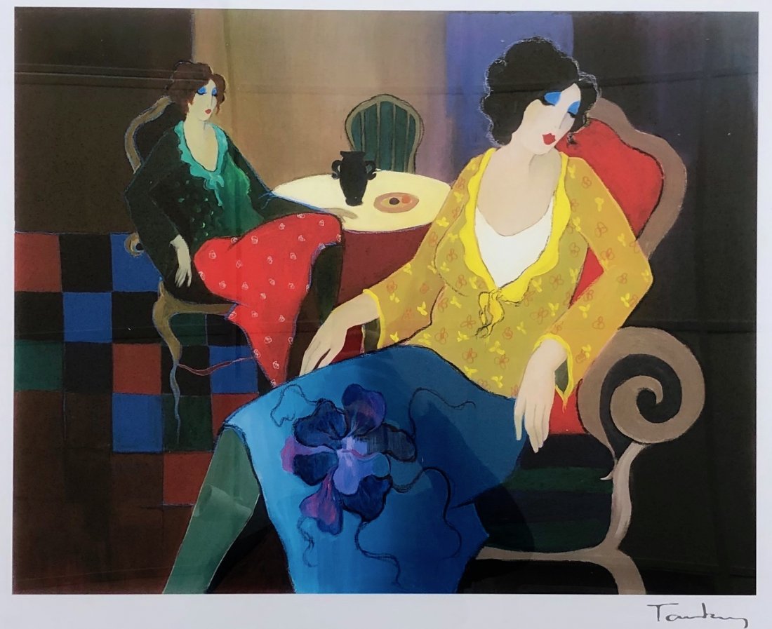 ITZCHAK TARKAY (1935-2012, Israel) Lil Round table (1 of 4)