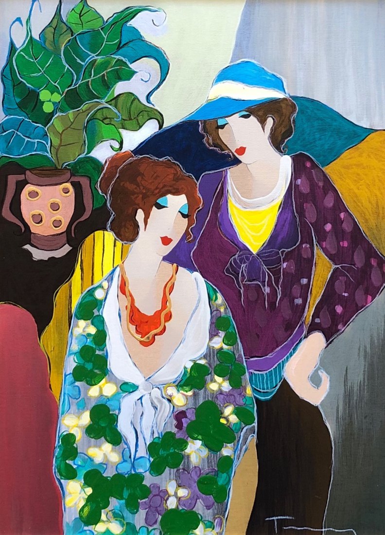 ITZCHAK TARKAY (1935-2012, Israel) Refined Beauty (1 of 4)