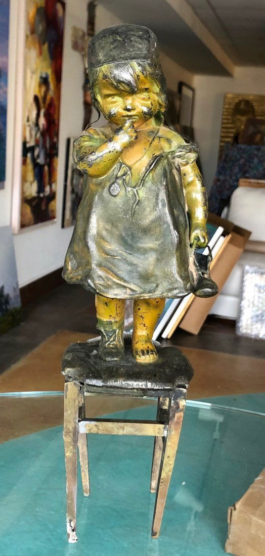 JUAN CLARA AYATS (1875-1958, Spain) Toddler On Chair (1 of 5)