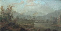 Early Impressionist Hudson River School Landscape