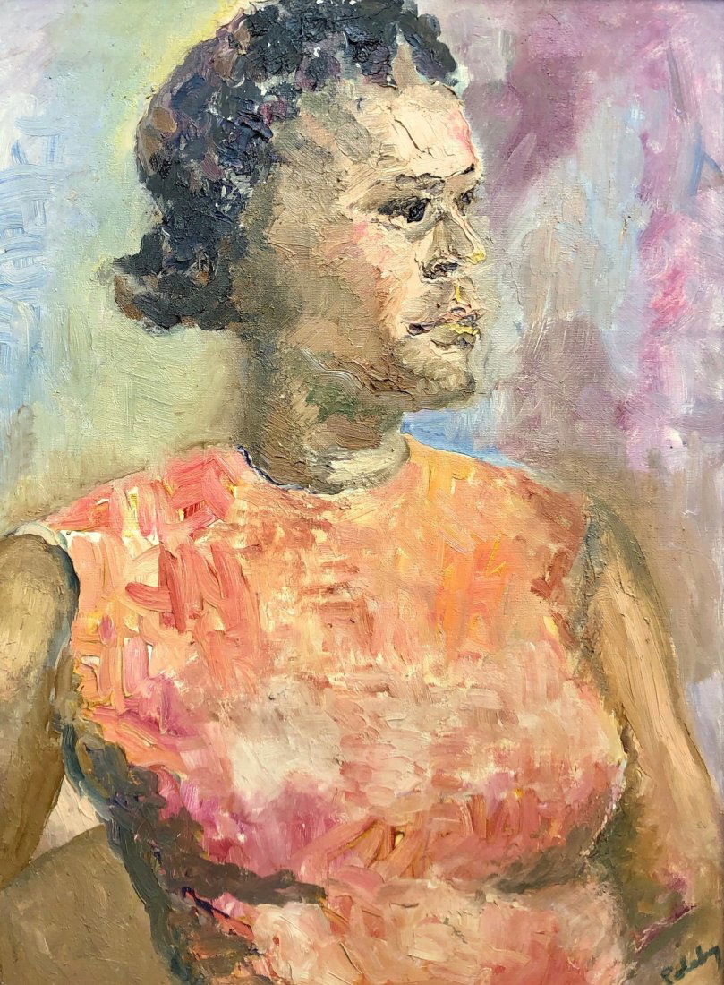 EDYTHE POLSBY (1909-2008, Chevy Chase MD) Modernist (1 of 5)