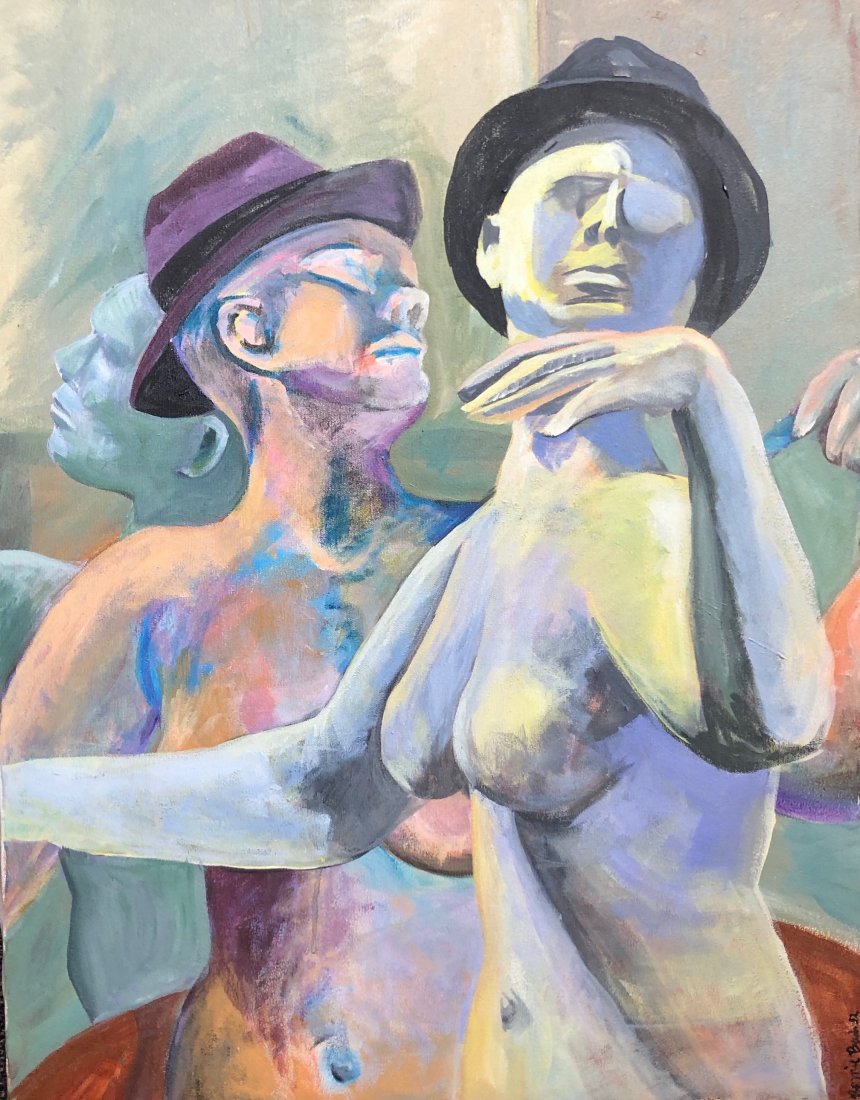 BONNIE BUSH (20th c, Frederick, MD) Modernist (1 of 3)