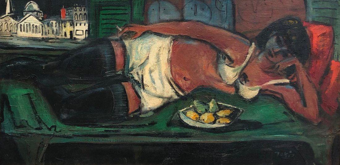 NICHOLAS TAKIS (1903-1965, New York) Modernist Girl (1 of 4)