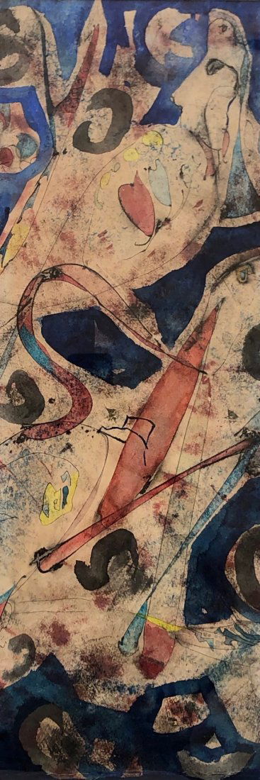 CHARLES KEELING LASSITER (1926-2005, New York) Abstract (1 of 4)